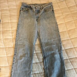 Levi's Light Blue 501 Jeans